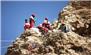 نجات 6 کودک گرفتار در کوه‌های کرمان