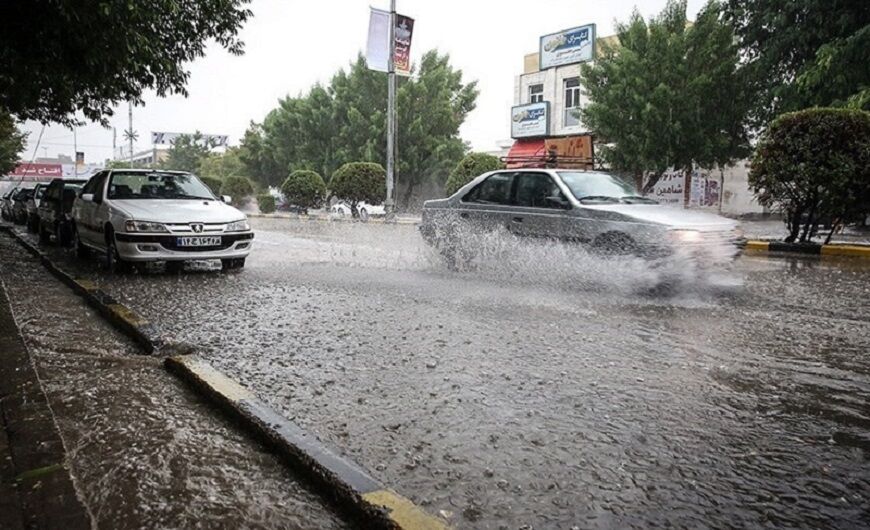 پیش‌بینی تداوم باران در کرمان